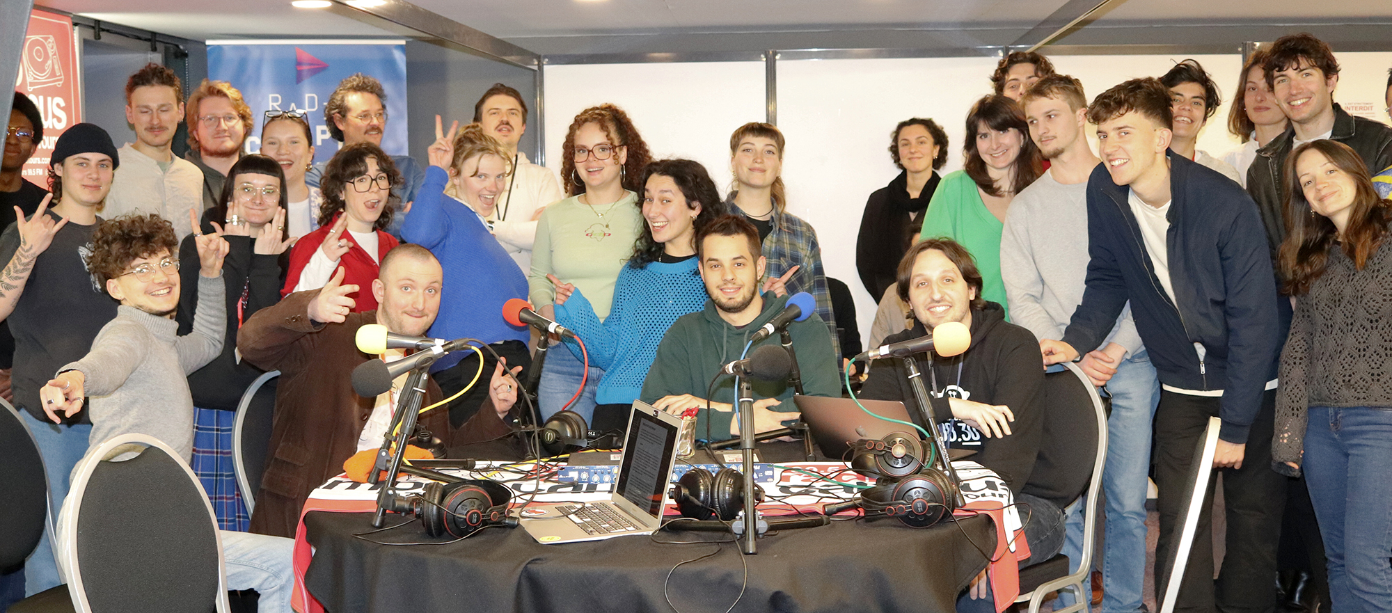 Photo équipe Radio Campus